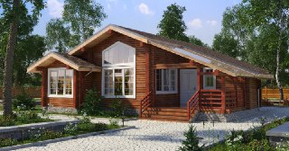 Строительство из двойного бруса под ключ Кимовск цены от 12691 руб.